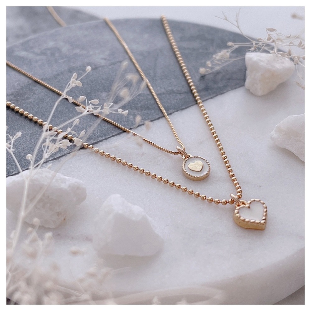 TINY HEART 18K GOLD FILLED NECKLACE